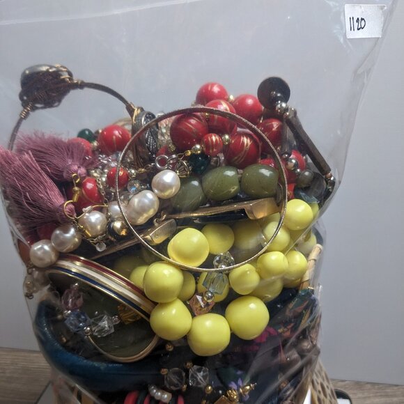Source Unknown Jewelry - Jewelry Lot 4+ lbs 1120 Wearable Sellable Mystery Lot Free Shipping